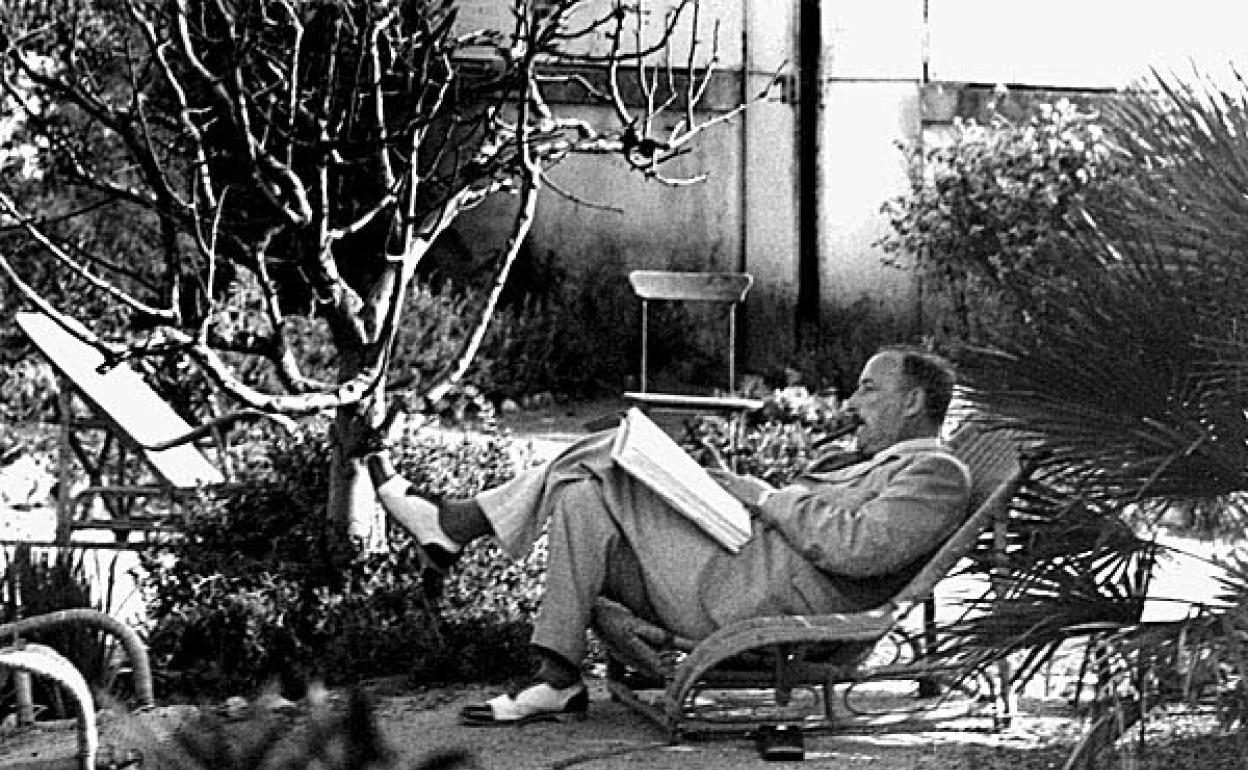 Stefan Zweig, en Estoril. 