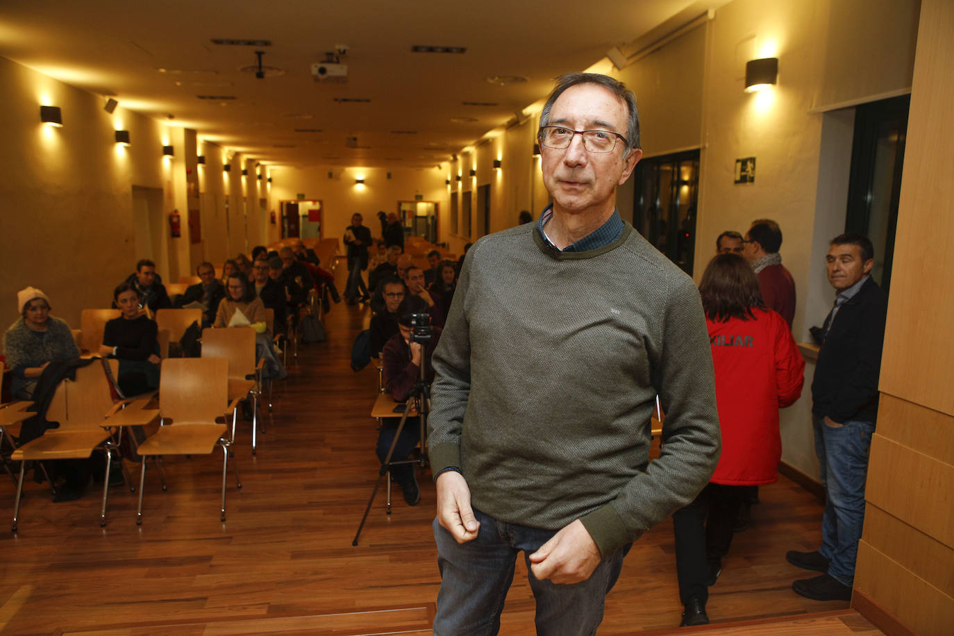 Tomás Sánchez Santiago en el Aula Valverde