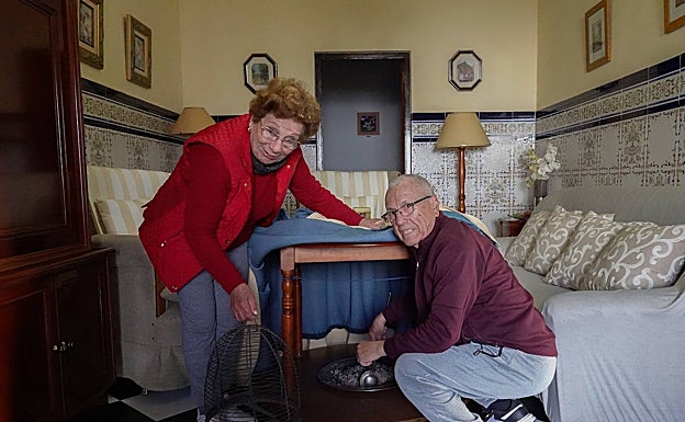 Julia Caminero y Eusebio 