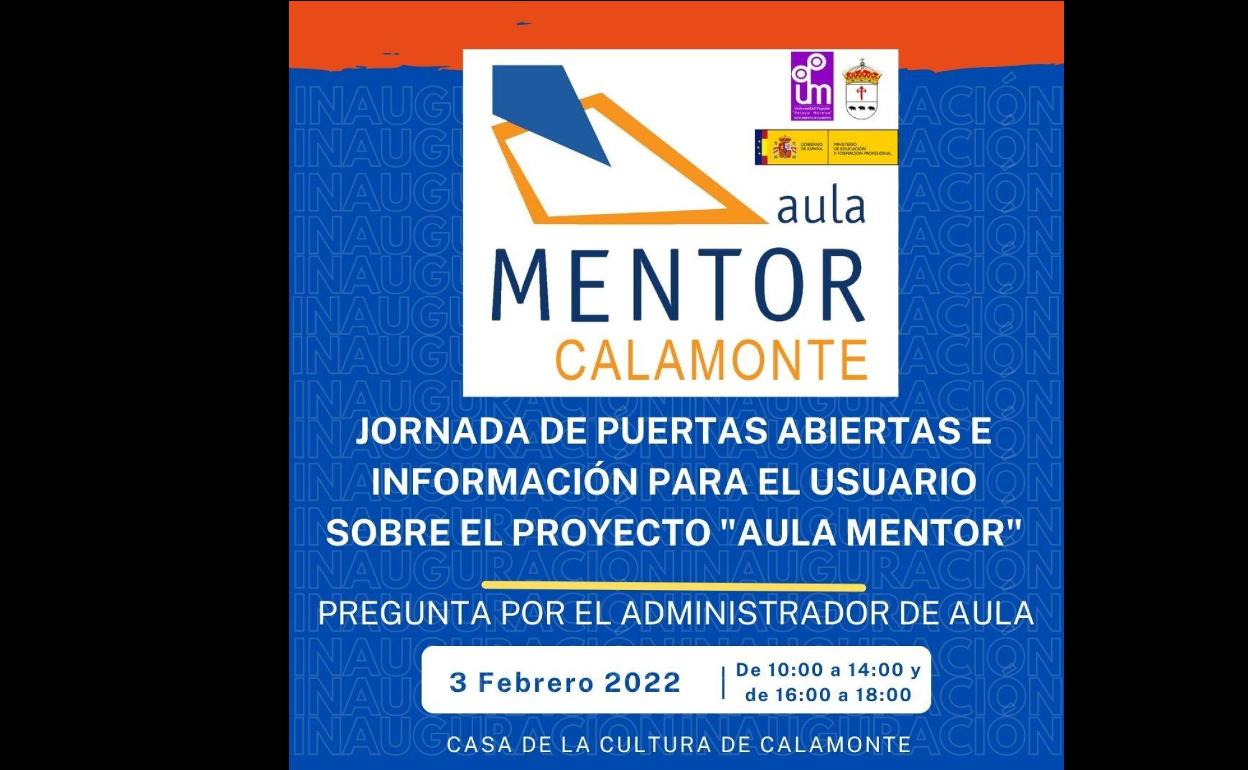 Jornada de Puertas Abiertas sobre el proyecto 'Aula Mentor'