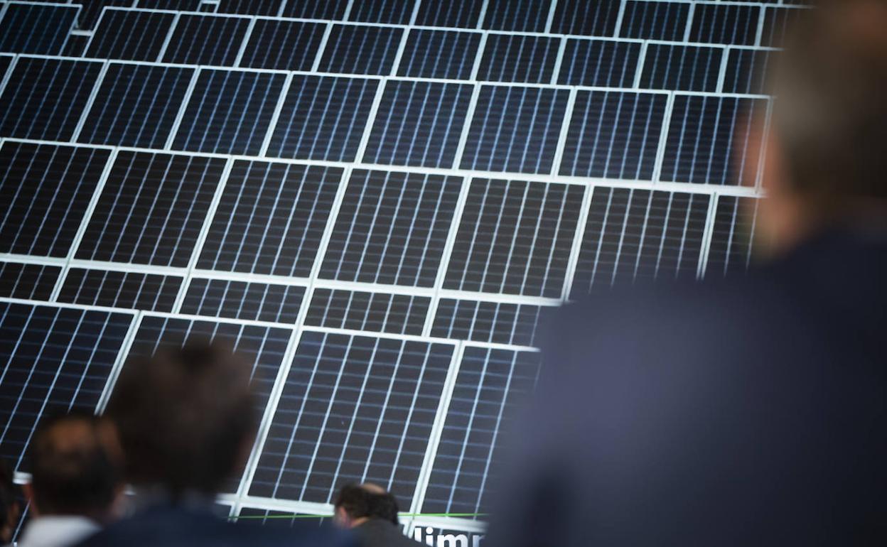 Imagen de una de las últimas fotovoltaicas puestas en marcha por Iberdrola en España. 