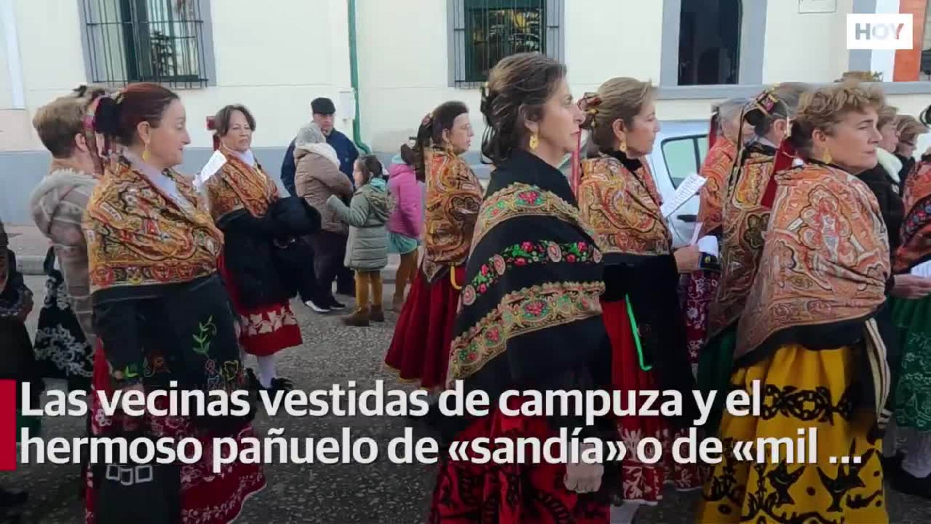 Procesión de San Blas en Cáceres