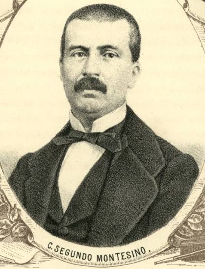 El ingeniero y político Cipriano Segundo Montesino potenció que el tren que unía Madrid y Lisboa pasara por la localidad en la que nació, por Valencia de Alcántara.