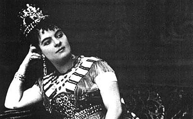 Elena Sanz, amante de Alfonso XII con el que tuvo dos hijos. 