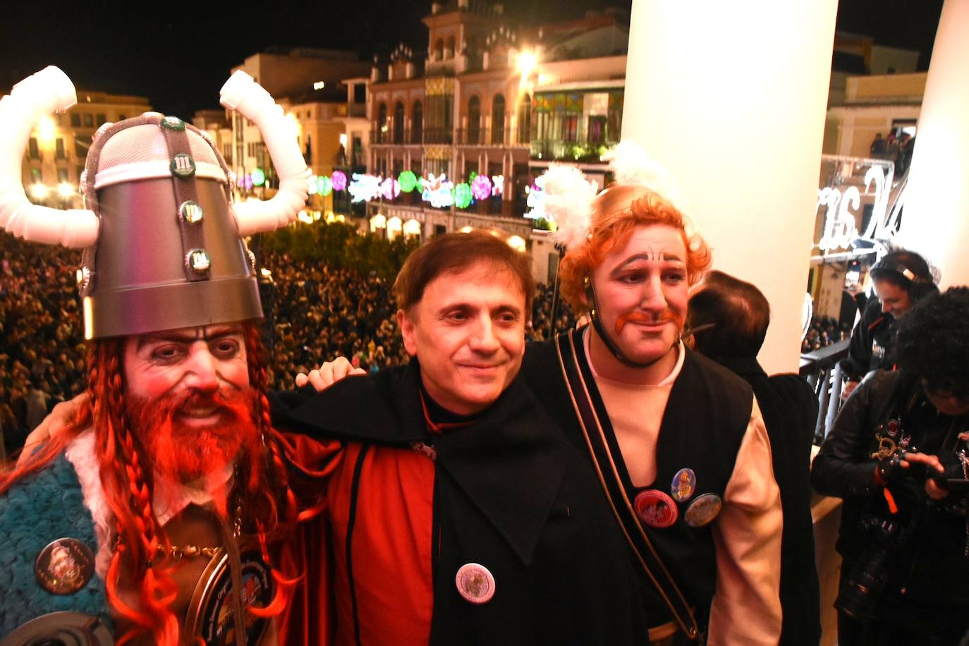 Fotos: El pregón del humorista José Mota inicia diez días de Carnaval en Badajoz