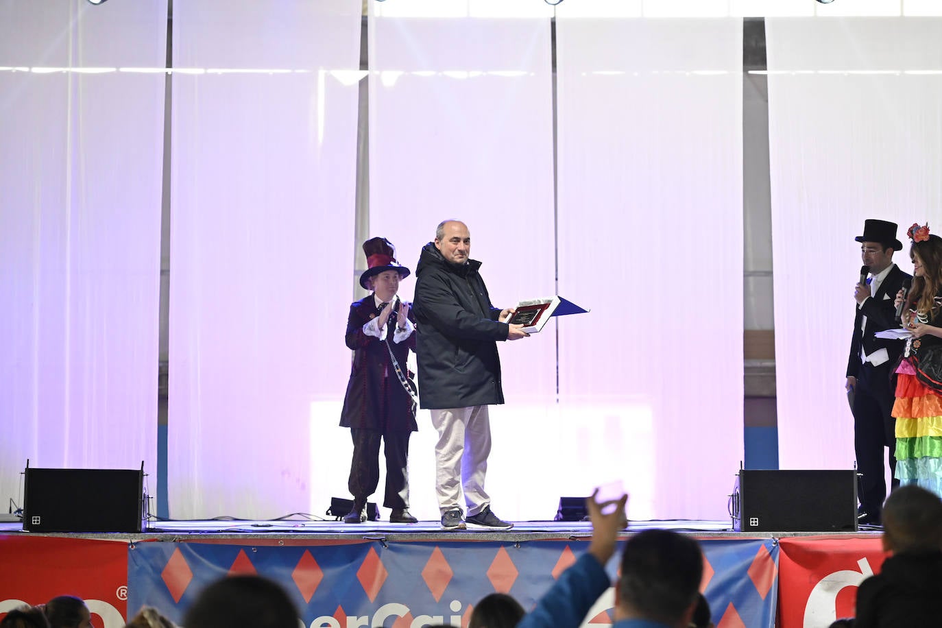 Paco González, reconocido por su exaltación del Carnaval. 