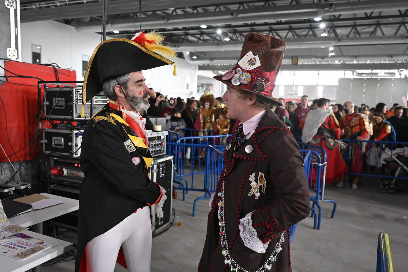 El concejal de Ferias y Fiestas, Francisco Javier Gutiérrez, y el alcalde de Badajoz, Ignacio Gragera, en Ifeba. 