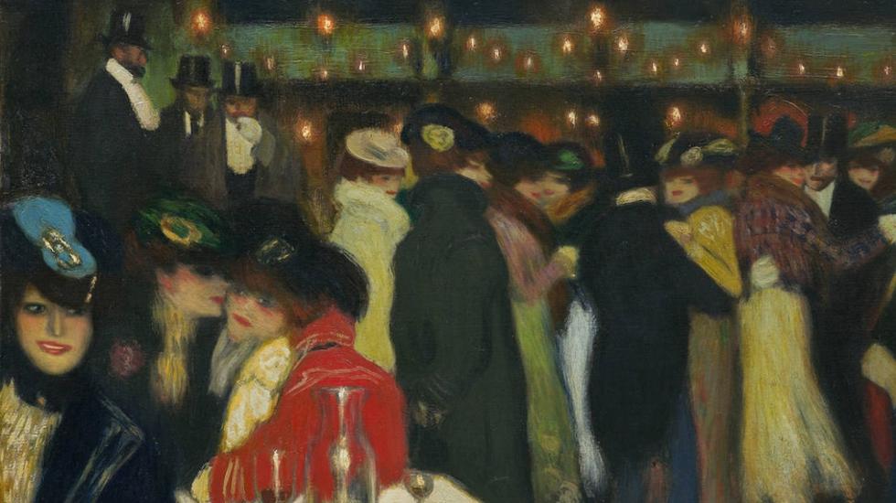 'Le moulin de la Galette'', obra pintada por el malagueño en su primera visita a París en 1900.