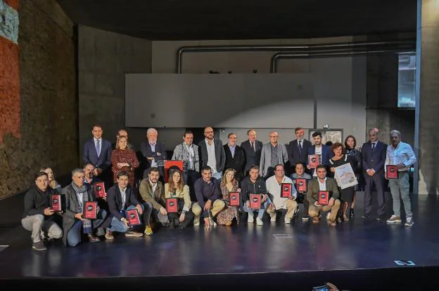 Los premios En Salsa fueron la antesala de un gran reconocimiento a la gastronomía rural extremeña. / HOY