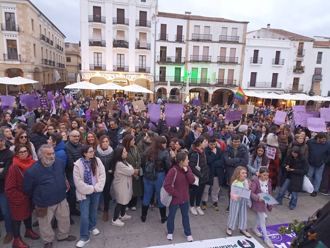 Manifestación 8M Cáceres.