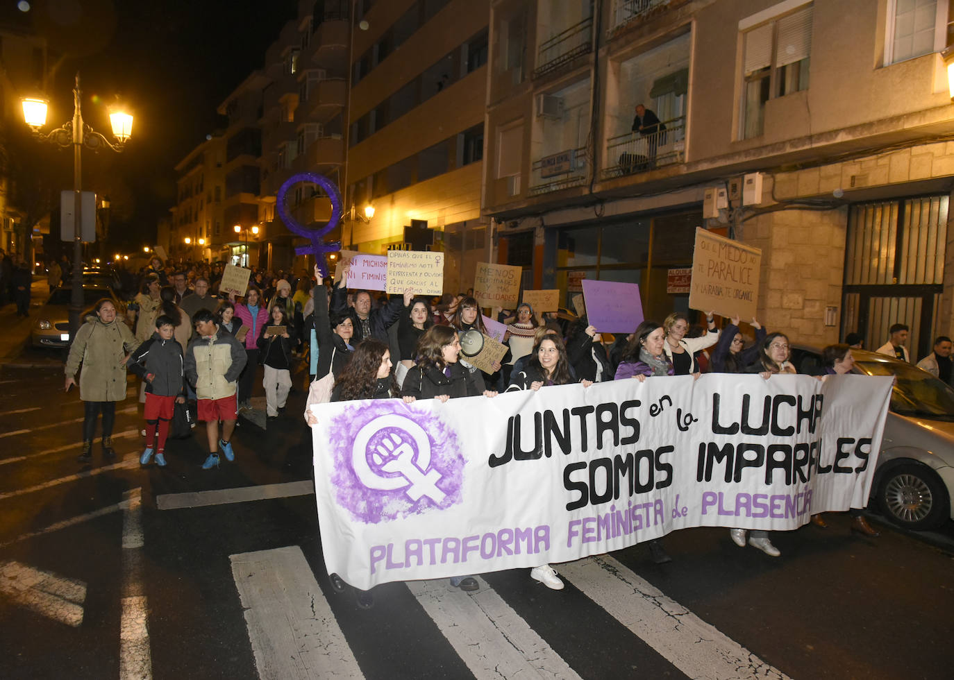 Manifestación en Plasencia.