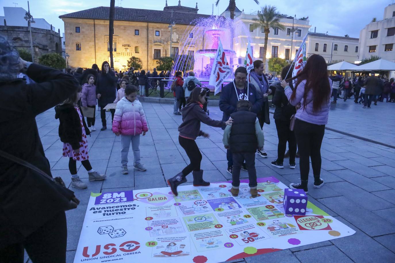 Manifestación en Mérida.