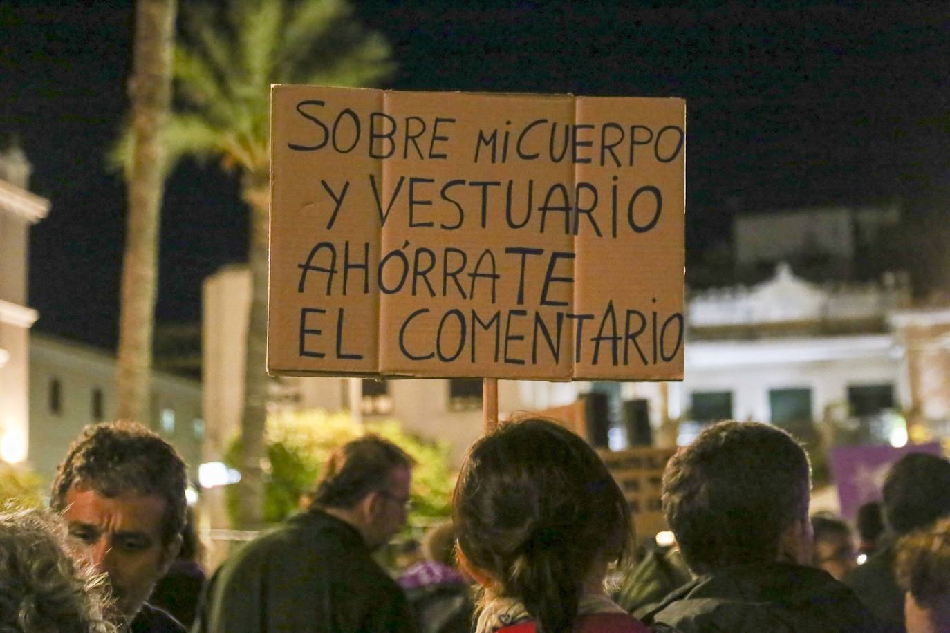 Manifestación en Mérida.