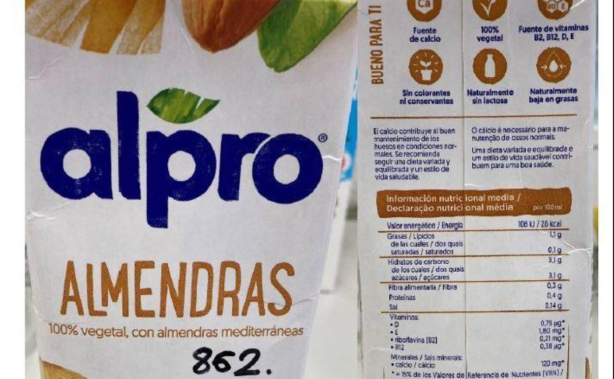 Alerta sanitaria: Consumir esta bebida de almendras puede suponer un riesgo para la salud