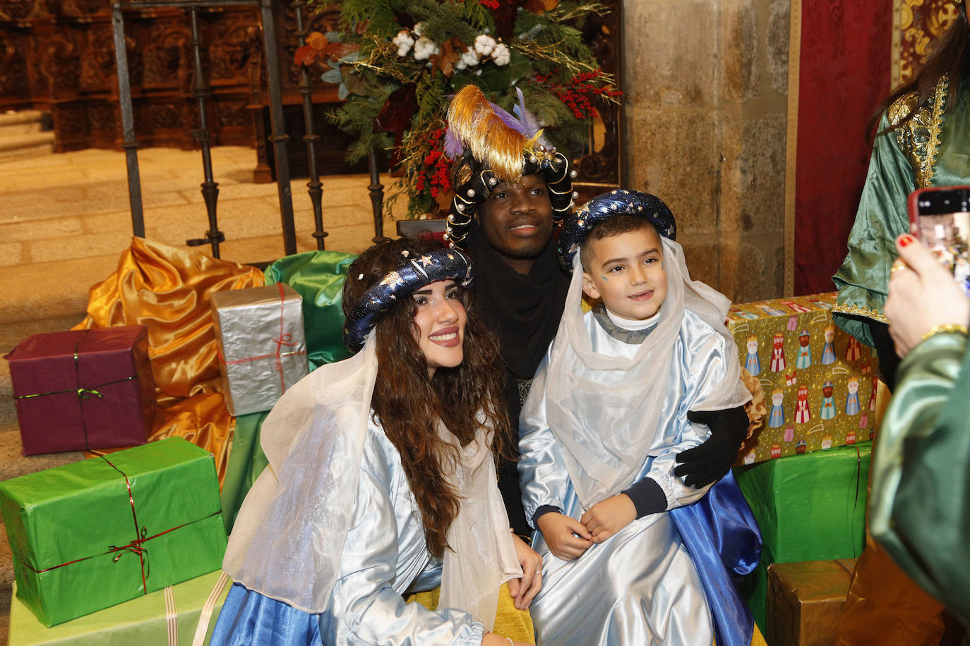 Cálida bienvenida a los Reyes Magos en la concatedral de Santa María de Cáceres