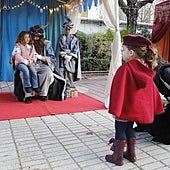 Los Reyes Magos reciben a los niños cacereños en el Paseo de Cánovas