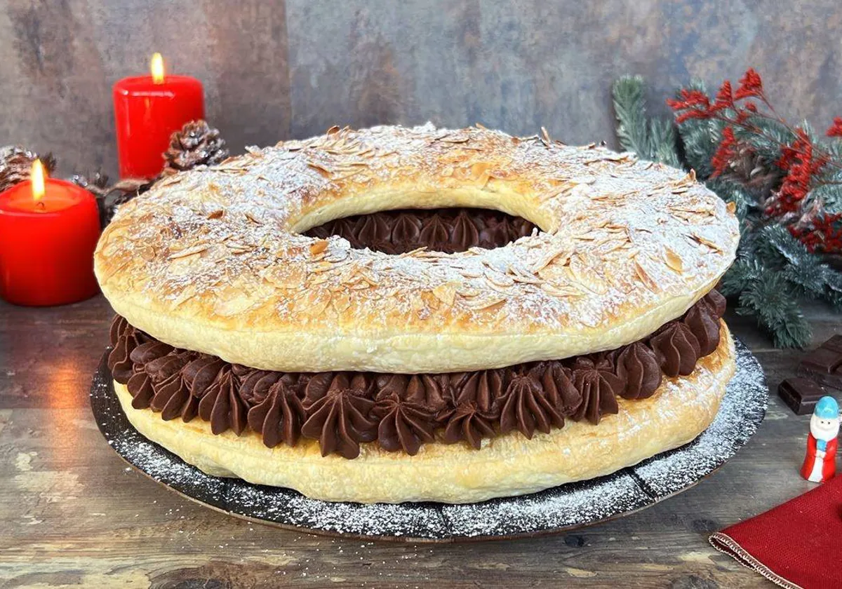 No es el roscón de Reyes tradicional, pero te encantará.