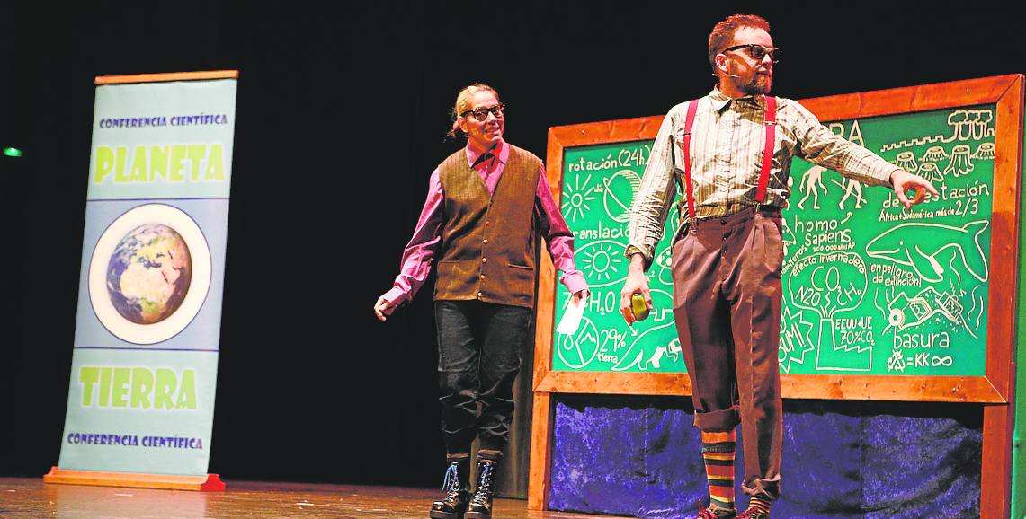 Representación de 'Planeta Tierra' en el Gran Teatro.