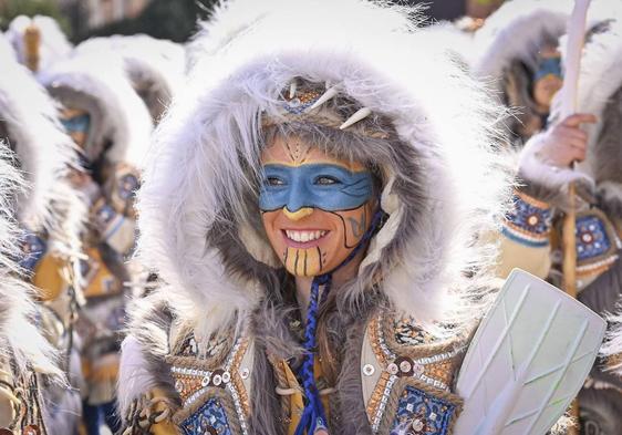 Vaivén, comparsa ganadora en el Carnaval de Badajoz 2023.