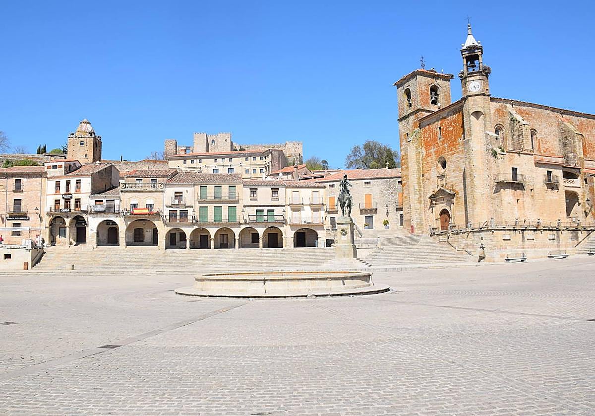 Plaza Mayor de Trujillo.