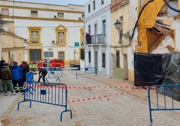 Se cae una casa en el Casco Antiguo de Badajoz