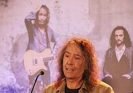 Rueda de prensa de presentación del disco 'Se nos lleva el aire', de Robe, la banda de Robe Iniesta