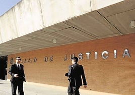 Palacio de Justicia de Mérida, donde se ha celebrado la vista.