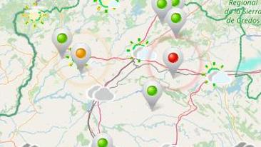 Tipos de avisos por riesgo de inundación