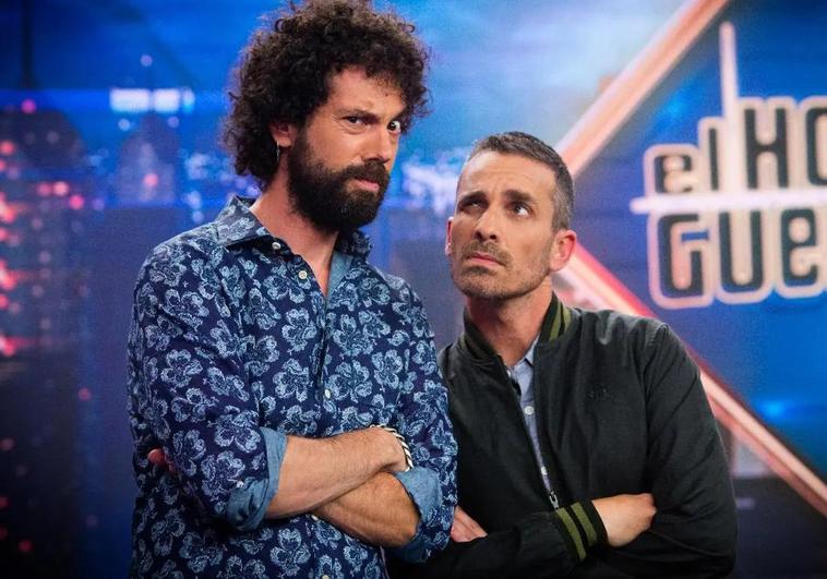 Juan Ibáñez y Damián Mollá, que dan vida a Trancas y Barrancas en el Hormiguero, los pregoneros del Carnaval de Badajoz en 2024.