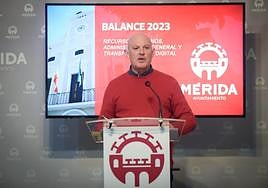 Julio César Fuster, delegado de Recursos Humanos en el Ayuntamiento de Mérida.