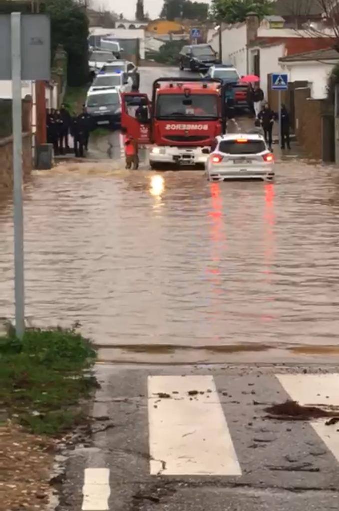 La borrasca Juan deja copiosas lluvias en Extremadura