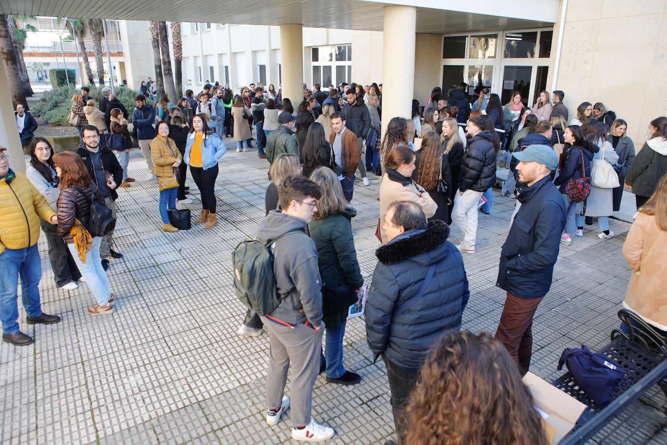 Celebración de las pruebas en Cáceres
