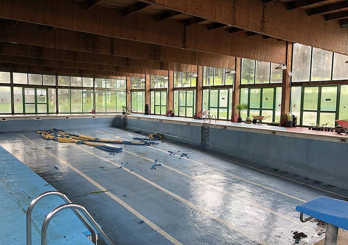 Piscina climatizada de Alburquerque cerrada desde 2012