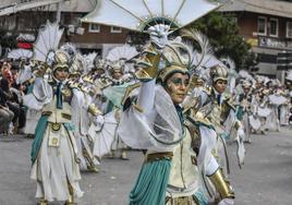 Desfile de Achikitú el año pasado.