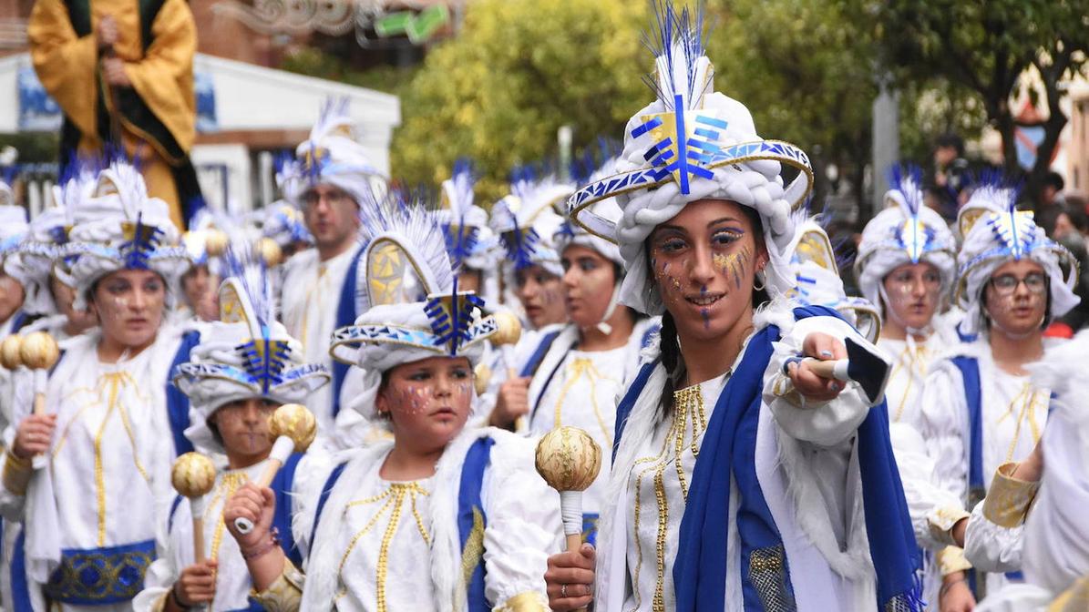 Desfile de Montihuakán en 2023.