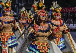 El desfile de Vendaval el año pasado.