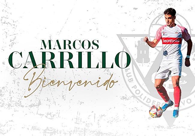 Marcos Carrillo, otro refuerzo para el ataque del Cacereño.