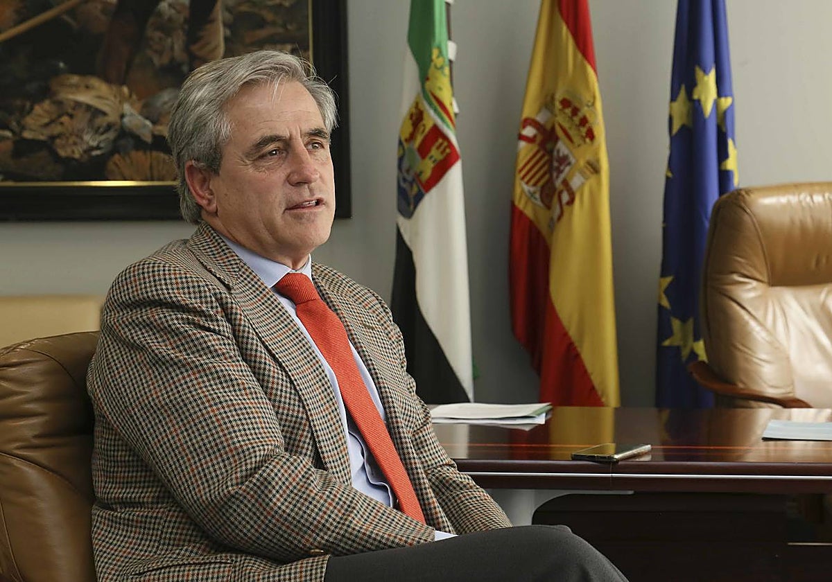 Ignacio Higuero, consejero de Gestión Forestal y Mundo Rural.