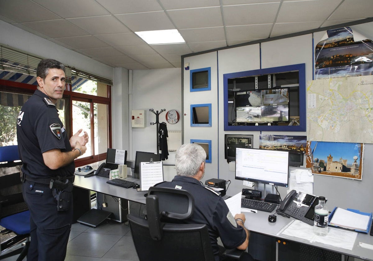 Benedicto Cacho, jefe de la Policía Local de Cáceres.