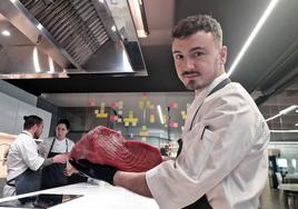 César es un apasionado de la cocina de producto.