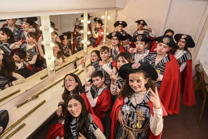 Las mejores imágenes del certamen de Murgas Infantil y Juvenil del Carnaval de Badajoz 2024