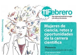 Plasencia acogerá el 27 de febrero el Día internacional de la mujer y la niña en la ciencia