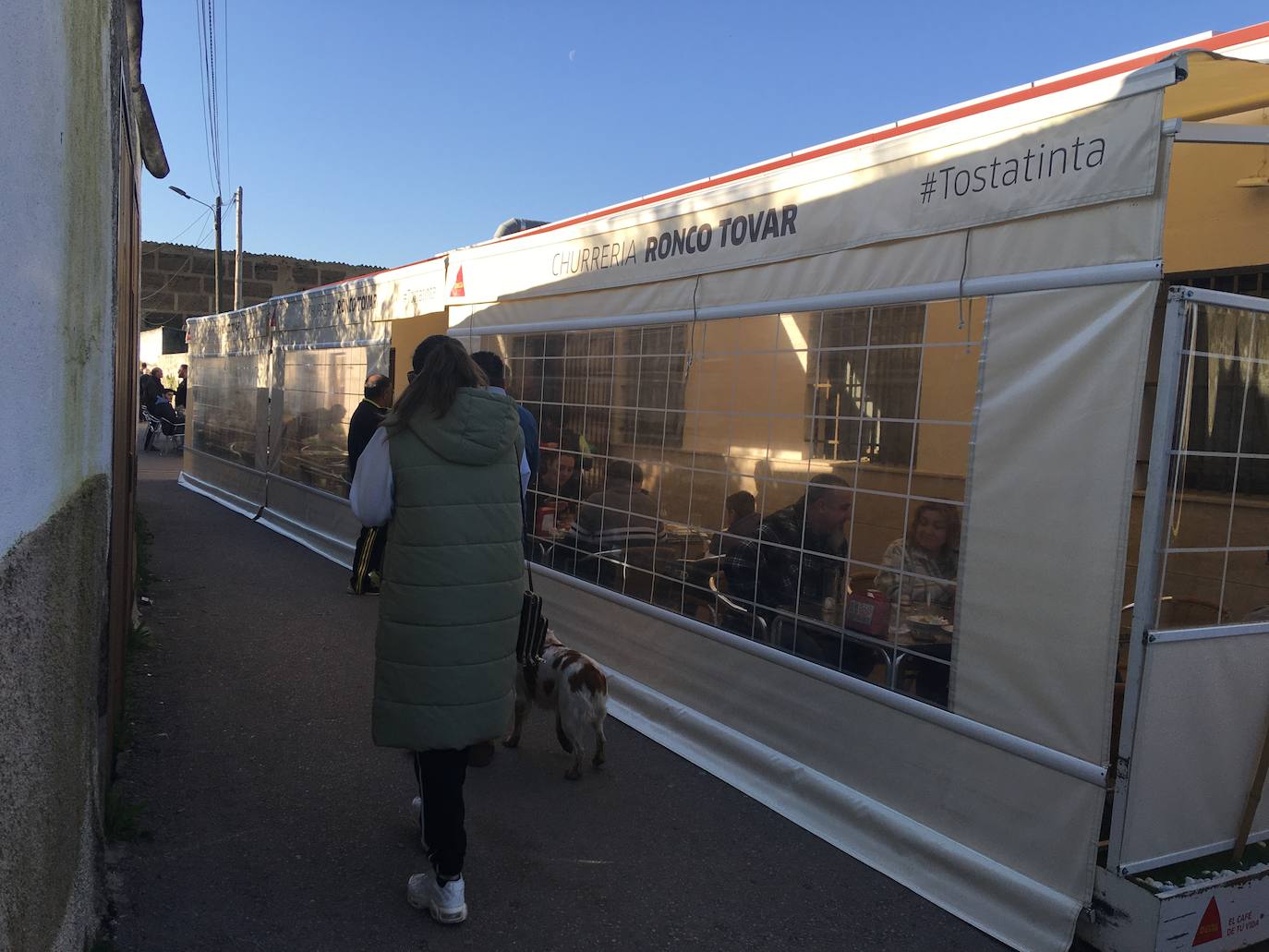 Terraza del establecimiento.
