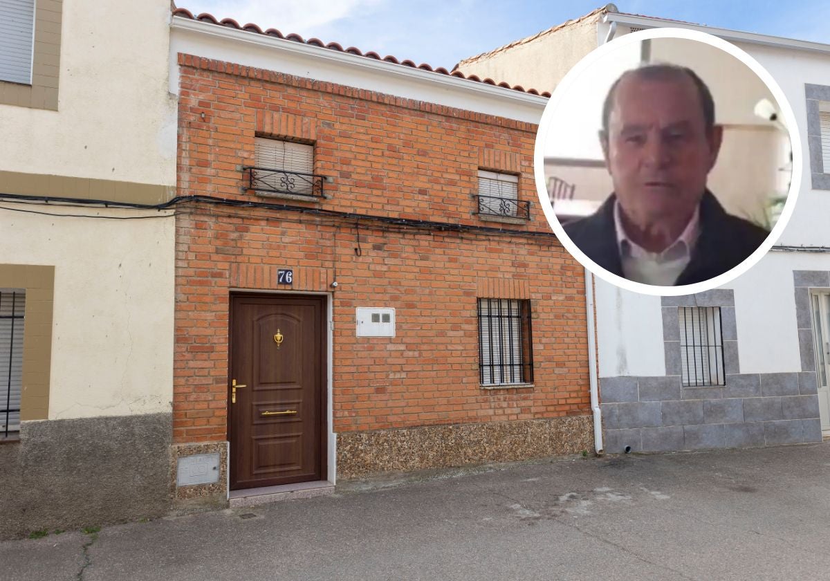 Vivienda de Vicente Sánchez en Hinojal.