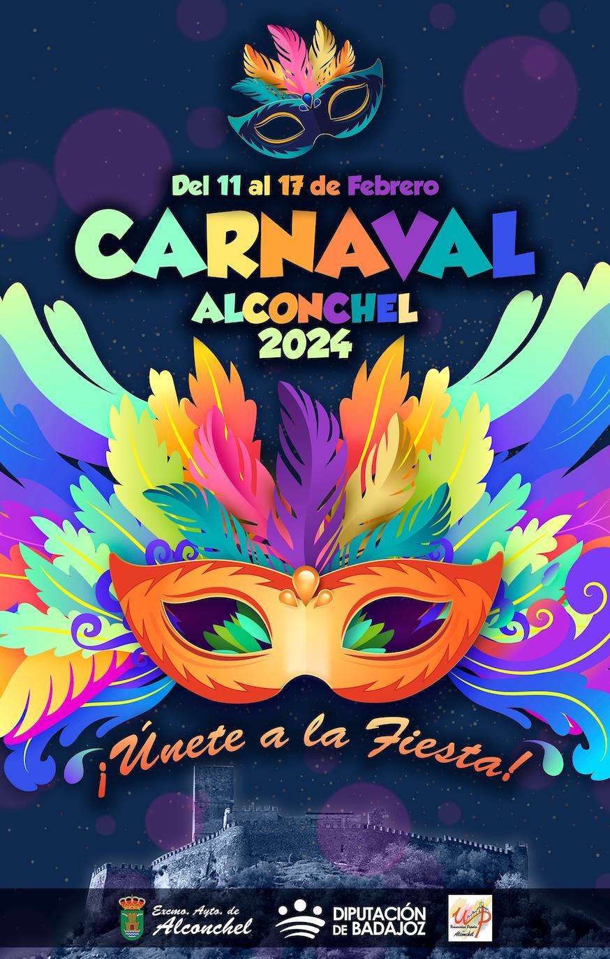 Cartel del Carnaval de Alconchel 2024.