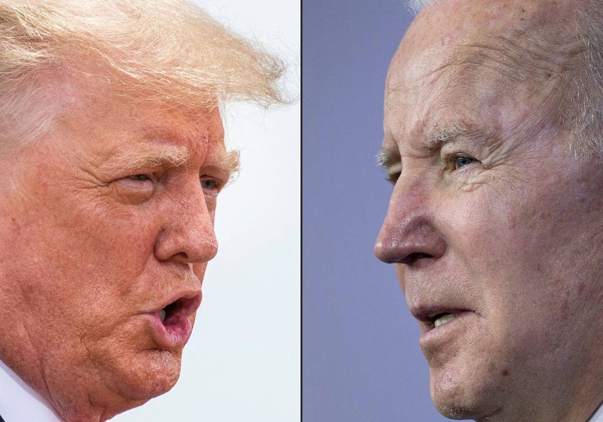 Biden frente a Trump