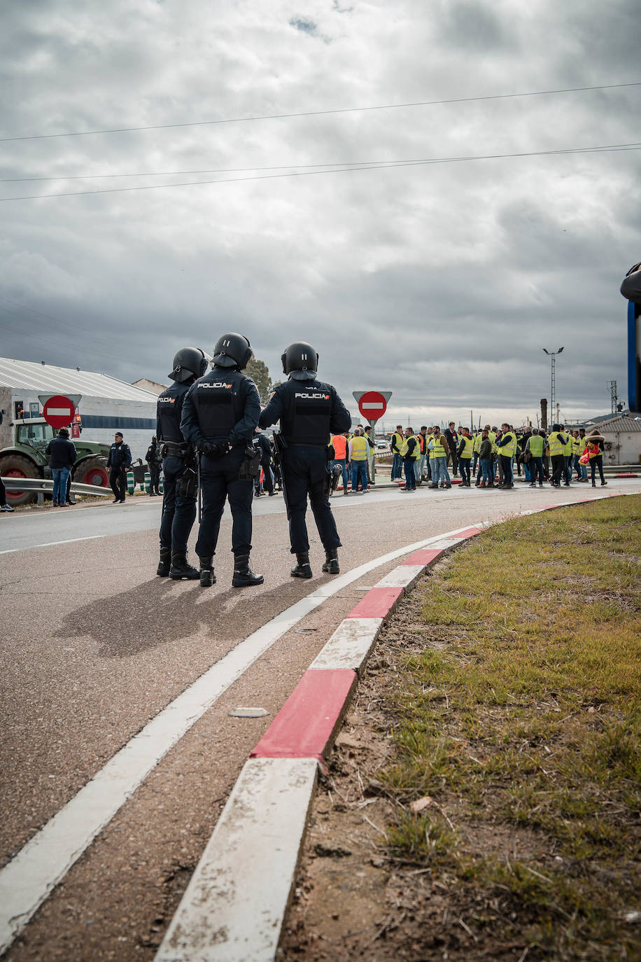 Fotos | La protesta de agricultores y ganaderos extremeños en Mérida