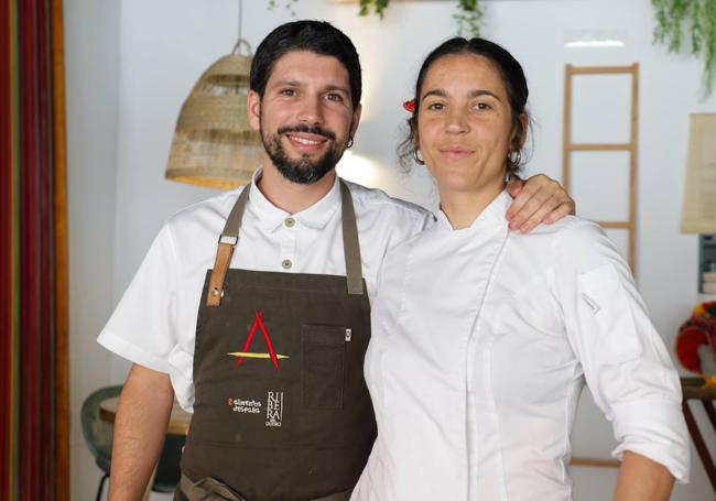 Josemi Martínez y Mercedes Rincón.