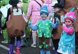 Los más pequeños tampoco han querido perderse el carnaval