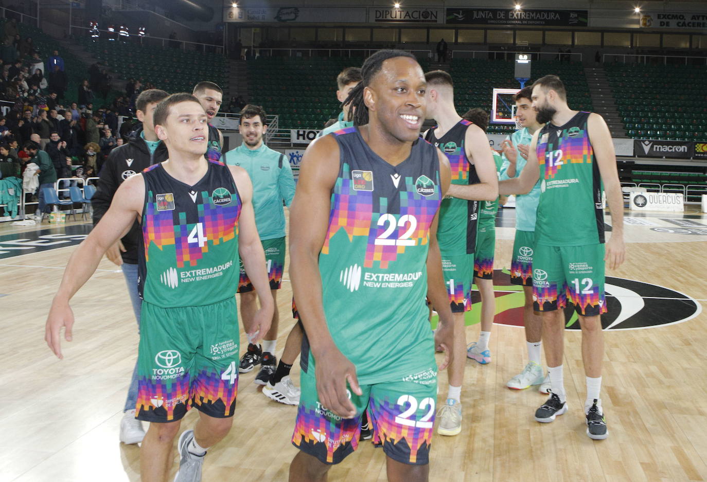 Imagen de archivo de un encuentro del Cáceres.